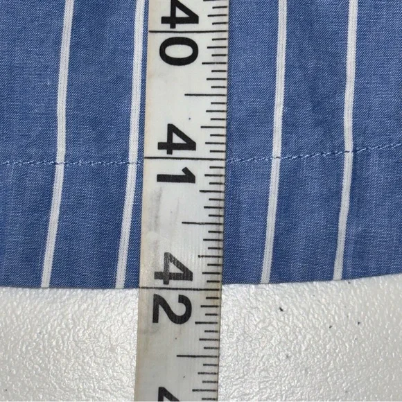 Matilda Jane Sandy Seashell Daydream Striped Tie Shoulder Swim Cover Up Dress - Picture 13 of 13